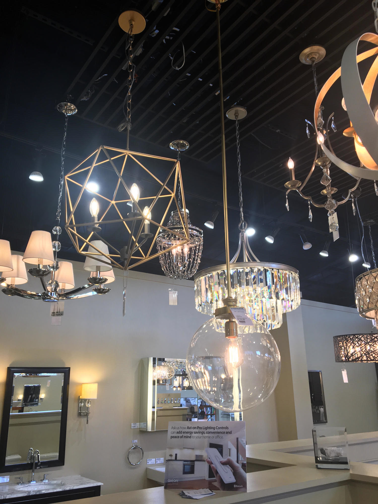 Our Showroom Visit With Ferguson Bath Kitchen Lighting Gallery