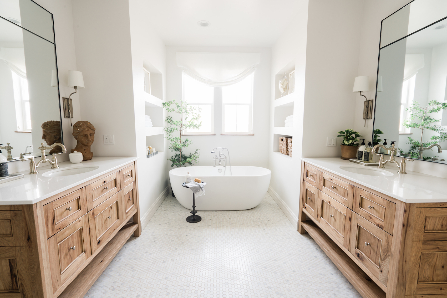 Morgan Farmhouse Master Bath House Of Jade Interiors Blog